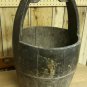 Large Antique Wooden Chinese Water Bucket
