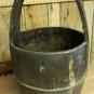 Large Antique Wooden Chinese Water Bucket