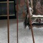 Antique Large Picture Art Easel Display Victorian Stick Ball Design