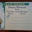 Antique 1930's JASPER NATIONAL PARK Souvenir Picture Folder Excellent Scarce