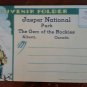 Antique 1930's JASPER NATIONAL PARK Souvenir Picture Folder Excellent Scarce