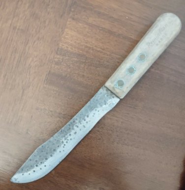 Antique Hand Forged Hammered Fixed Blade Remington K4806 Chefs Knife FREE SHIP
