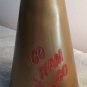 Vintage GO TEAM GO Cheerleader Plastic Megaphone