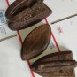 3 Antique Cast Iron Flat SAD Irons Rusty A C Williams Asbestos Blacksmith
