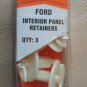 963 080D Dorman FORD Interior Panel Retainer 6 Pieces NEW Free Shipping