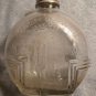 1933 Chicago World's Fair Glass Bottle With Cap, A Century of Progress 1833-1933