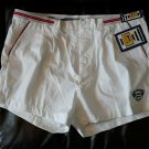 Vintage Slazenger Sport Men's 42 White Tennis Short Shorts NEW WITH TAGS