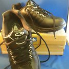 Keds Spirit Leather Black/Silver WH29771 Womens Sneaker 9 NEW IN BOX