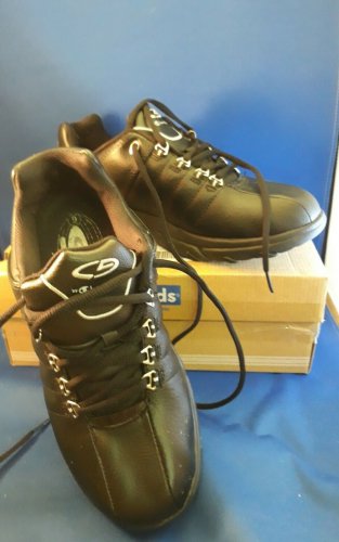 Keds Spirit Leather Black/Silver WH29771 Womens Sneaker 9 NEW IN BOX