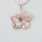 Mother of Pearl Flower Pendant