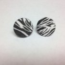 Zebra Earrings