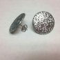 Silver Glitter Dot Earrings