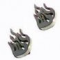 Flame - High Quality, 316L  Surgical Stainless Steel Earrings