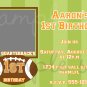 Lil Quarterback Birthday Invitation