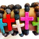 Rosary Wooden Trendy Bracelet