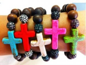 Rosary Wooden Trendy Bracelet