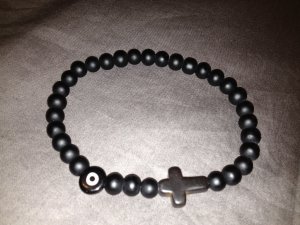Sleek Evil Eye with Cross