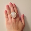 White Gemstone Ring