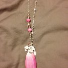 Pink Precious Stone Necklace