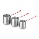 Korkmaz A1216 Vertex Coffee Pot Set (Red)