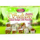 Usaş Turkish Delight with Pistachio 250g(8.8oz)