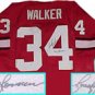 Herschel Walker Georgia Bulldogs Autographed Throwback Jersey with Heisman 82 Inscription