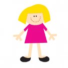 GIRLY GIRL  ZIPE'SLIM DIE  FOR  ZIPEMATE or SIZZIX