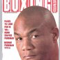 Boxing Illustrated Magazine Feb 1989,Nunn,Chavez,George Foreman,Tyson,Holmes