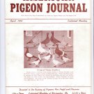 American Pigeon Journal April 1953,$10.00 free shipping to USA,bird,fowl,food,race