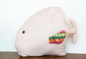 Aromatherapy stuffed toy: WHALE, Made to Order
