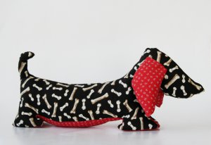 Aromatherapy stuffed toy: DACHSHUND WIENER DOG, Made to Order