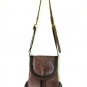 Sahara leather bag hand made in Bali by ELF.