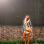 Serendipity leather bag with cuffs hand made in Bali by ELF.
