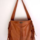 Navajo leather bag hand made in Bali by ELF.
