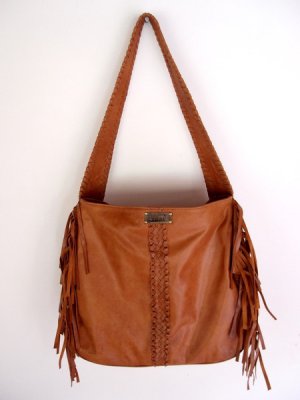 Navajo leather bag hand made in Bali by ELF.