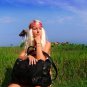 Hermoso large traveling leather bag hand made in Bali by ELF.