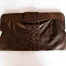 Halcyon woven leather clutch-purse hand made in Bali by ELF