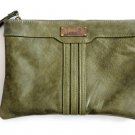 Lullaby leather clutch hand made in Bali by ELF
