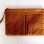 Lullaby leather clutch hand made in Bali by ELF