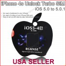 iPHONE 4S UNLOCK SIM GEUINE GEVEY TURBO iPHONE 4S UNLOCK SIM FOR GSM(AT&T) CARRIERS WORLDWIDE