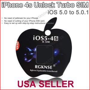 iPHONE 4S UNLOCK SIM GEUINE GEVEY TURBO iPHONE 4S UNLOCK SIM FOR GSM(AT&T) CARRIERS WORLDWIDE