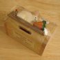 NEW HANDCRAFTED NATURAL WOODEN TREASURE CHEST - MONEY BOX WITH A SECRET LOCK