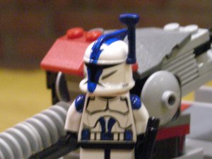 Lego Star Wars Custom Limited Ed. Clone Commander Appo