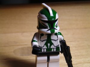 Lego Star Wars Custom Commander Gree