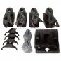 Panasonic KX-TG6431PK DECT 6.0 Cordless Phone with 4 Handsets