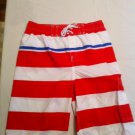 J.Khaki striped swim trunks, Cargo Pocket XL, New With Tags