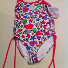 Girls Breaking Waves Size 12 Multicolored Hearts and Stars
