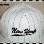New York Fitted Embroidered Baseball Cap - Size Medium