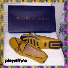 Polo Ralph Lauren Yellow Henley Camp Moc Shoes 10D