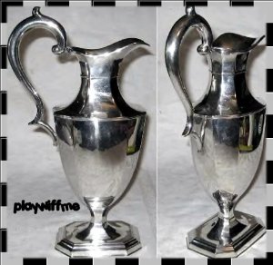 Alpa Dur Alpaca Silver Pedro Duran TALL Ewer/Pitcher